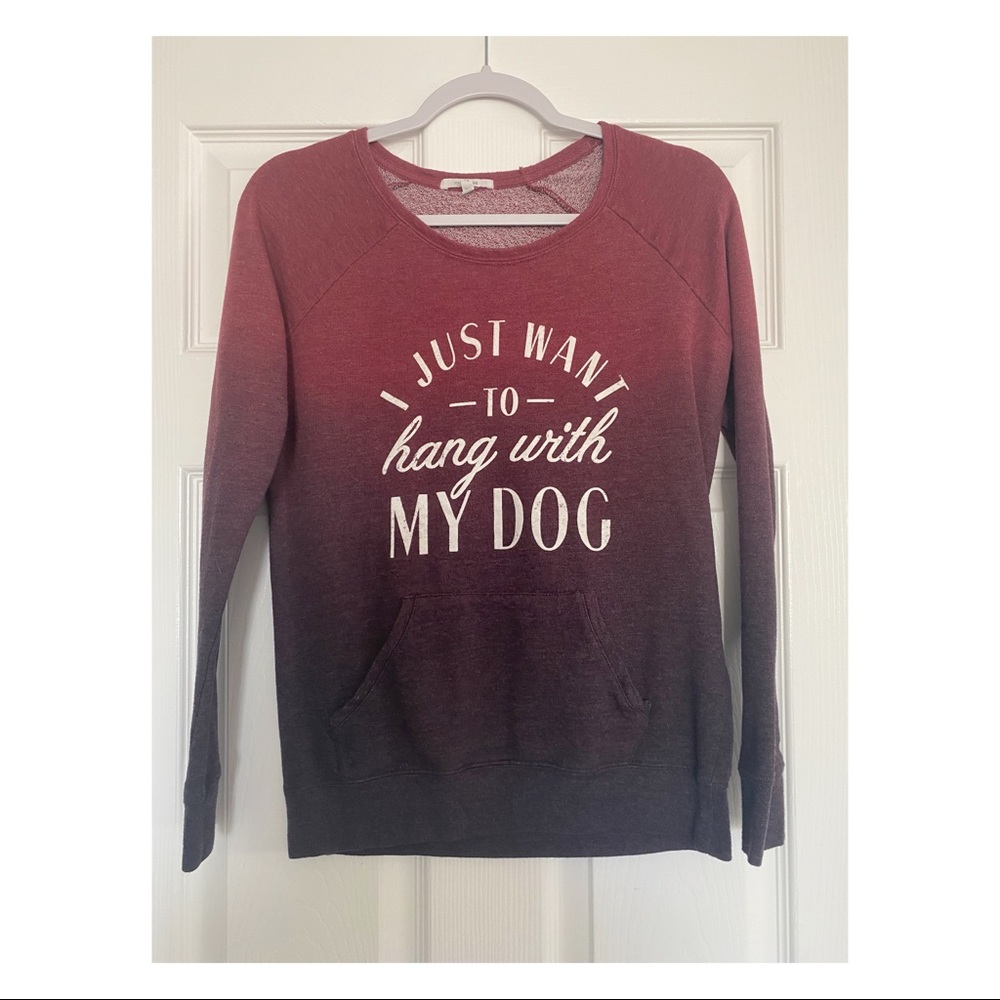 Maurice’s I Just Want to Hang With My Dog Sweater